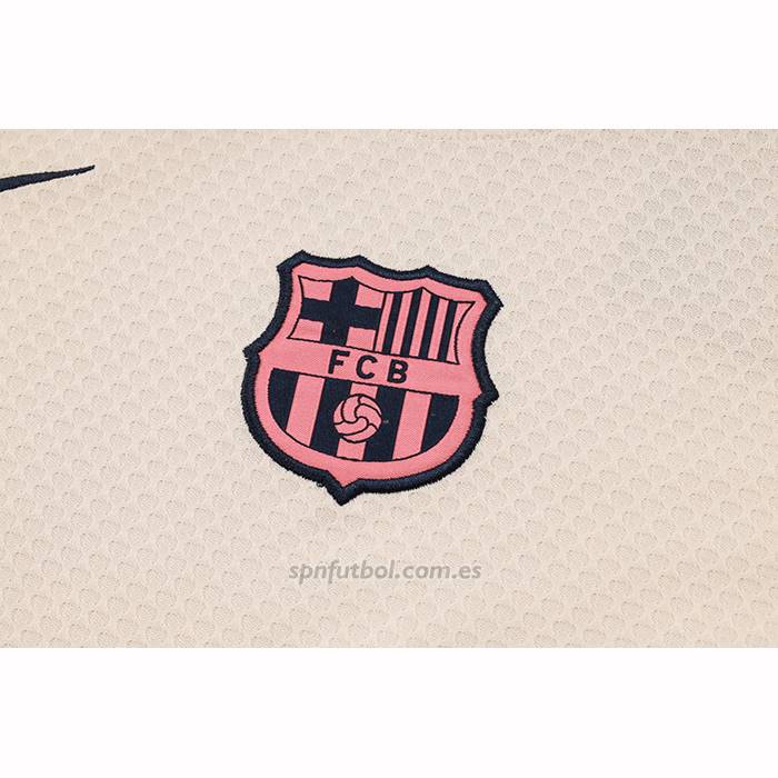 Chandal del Barcelona Manga Corta 2025-2026 Amarillo - Pantalon Corto